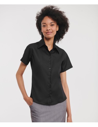 R-R-957F-0-Ladies Short Sleeve Ultimate Non-Iron Shirt
